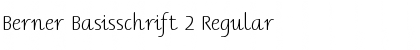 Download Berner Basisschrift 2 Font Download Berner Basisschrift 2 Font