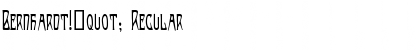 Download Bernhardt!" Font Download Bernhardt!" Font