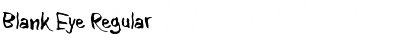 Download Blank Eye Font Download Blank Eye Font