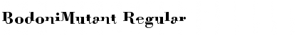 Download BodoniMutant Font Download BodoniMutant Font