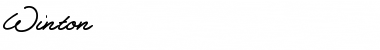 Download Winton Font Download Winton Font
