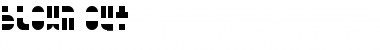 Download Blown Out Font Download Blown Out Font