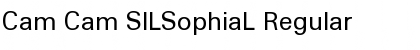 Download Cam Cam SILSophiaL Font Download Cam Cam SILSophiaL Font
