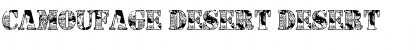 Download Camoufage Desert Font Download Camoufage Desert Font