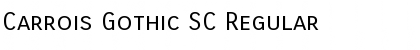 Download Carrois Gothic SC Font Download Carrois Gothic SC Font
