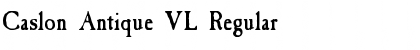 Download Caslon Antique VL Font Download Caslon Antique VL Font