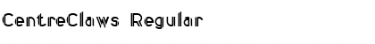 Download CentreClaws Font Download CentreClaws Font