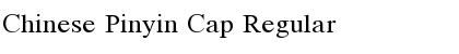 Download Chinese Pinyin Cap Font Download Chinese Pinyin Cap Font