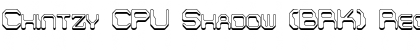 Download Chintzy CPU Shadow (BRK) Font Download Chintzy CPU Shadow (BRK) Font