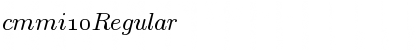 Download cmmi10 Font Download cmmi10 Font