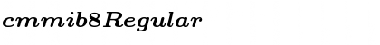 Download cmmib8 Font Download cmmib8 Font