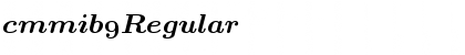Download cmmib9 Font Download cmmib9 Font