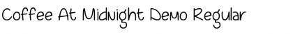 Download Coffee At Midnight Demo Font Download Coffee At Midnight Demo Font