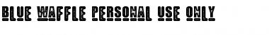 Download Blue Waffle Font Download Blue Waffle Font