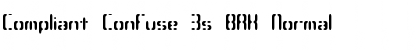 Download Compliant Confuse 3s BRK Font Download Compliant Confuse 3s BRK Font