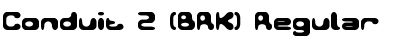 Download Conduit 2 (BRK) Font Download Conduit 2 (BRK) Font