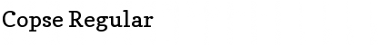 Download Copse Font Download Copse Font
