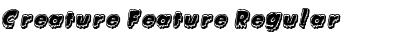 Download Creature Feature Font Download Creature Feature Font