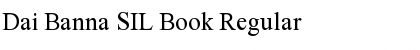 Download Dai Banna SIL Book Font Download Dai Banna SIL Book Font