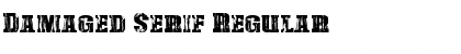 Download Damaged Serif Font Download Damaged Serif Font