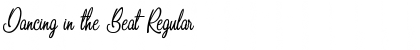 Download Dancing in the Beat Font Download Dancing in the Beat Font