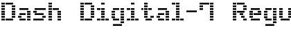 Download Dash Digital-7 Font Download Dash Digital-7 Font