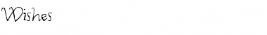 Download Wishes Font Download Wishes Font