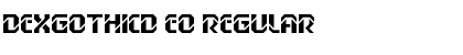 Download DexGothicD Eo Font Download DexGothicD Eo Font