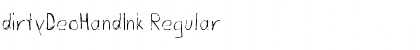 Download dirtyDeoHandInk Font Download dirtyDeoHandInk Font