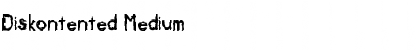 Download Diskontented Font Download Diskontented Font