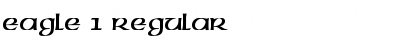 Download Eagle 1 Font Download Eagle 1 Font