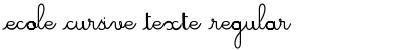 Download Ecole Cursive Texte Font Download Ecole Cursive Texte Font