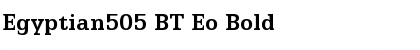 Download Egyptian505 BT Eo Font Download Egyptian505 BT Eo Font
