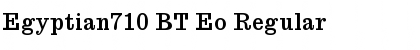 Download Egyptian710 BT Eo Font Download Egyptian710 BT Eo Font