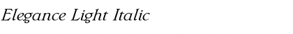 Download Elegance Light Font Download Elegance Light Font
