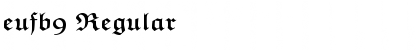 Download eufb9 Font Download eufb9 Font