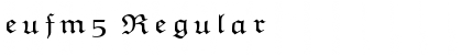 Download eufm5 Font Download eufm5 Font
