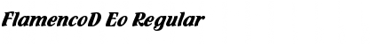 Download FlamencoD Eo Font Download FlamencoD Eo Font