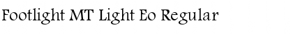 Download Footlight MT Light Eo Font Download Footlight MT Light Eo Font