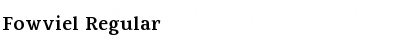 Download Fowviel Font Download Fowviel Font