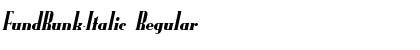 Download FundRunk-Italic Font Download FundRunk-Italic Font