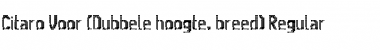 Download Citaro Voor (Dubbele hoogte, breed) Font Download Citaro Voor (Dubbele hoogte, breed) Font