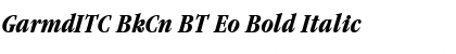 Download GarmdITC BkCn BT Eo Font Download GarmdITC BkCn BT Eo Font