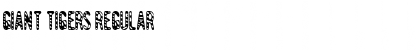 Download Giant Tigers Font Download Giant Tigers Font