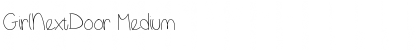 Download GirlNextDoor Font Download GirlNextDoor Font