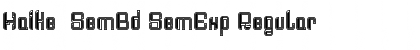 Download Haike SemBd SemExp Font Download Haike SemBd SemExp Font