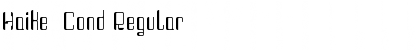 Download Haike Cond Font Download Haike Cond Font