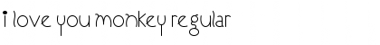 Download I Love You Monkey Font Download I Love You Monkey Font