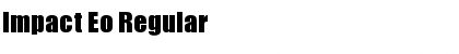 Download Impact Eo Font Download Impact Eo Font