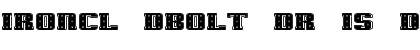 Download IronCladBoltedRaised SW Font Download IronCladBoltedRaised SW Font